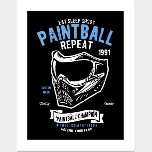 Paintball Champion Posters and Art